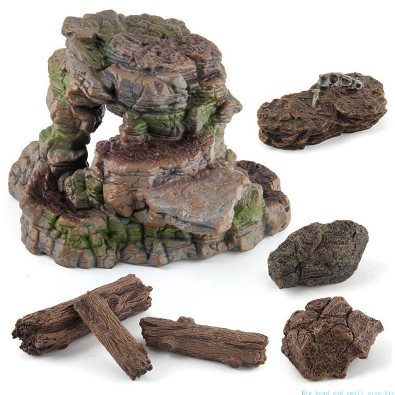 581C Stump Aquarium Trang trí  - đánh giá và giá Aquarium Moss