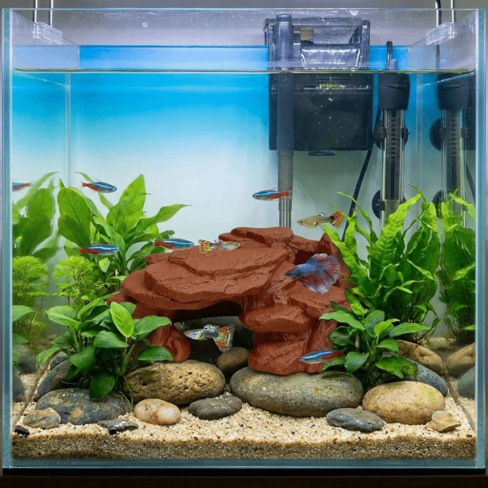 3D Printing Fish Tank Rockery  - đánh giá và giá Aquarium Plants Live