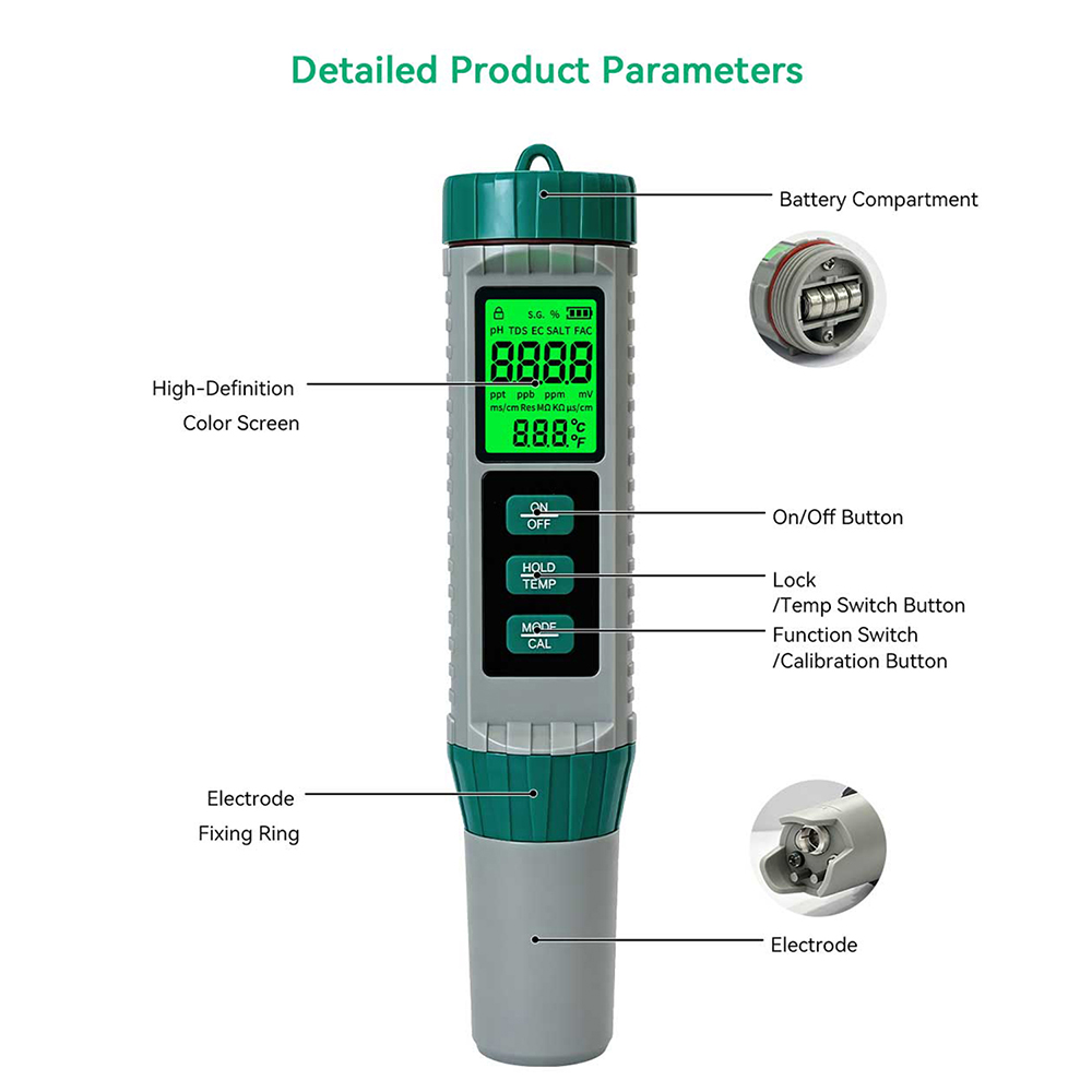MF‑X101 Multi‑Parameter Water  - đánh giá và giá Aquarium Fertilizer