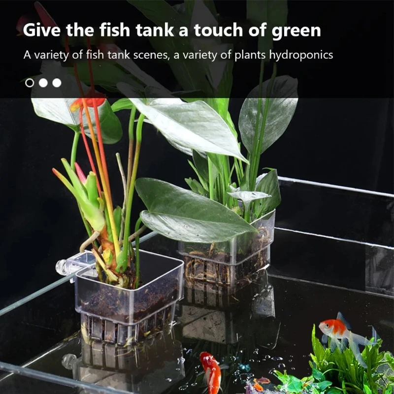 Aquarium Hanging Planter Cups  - đánh giá và giá Plant Aquarium Pot