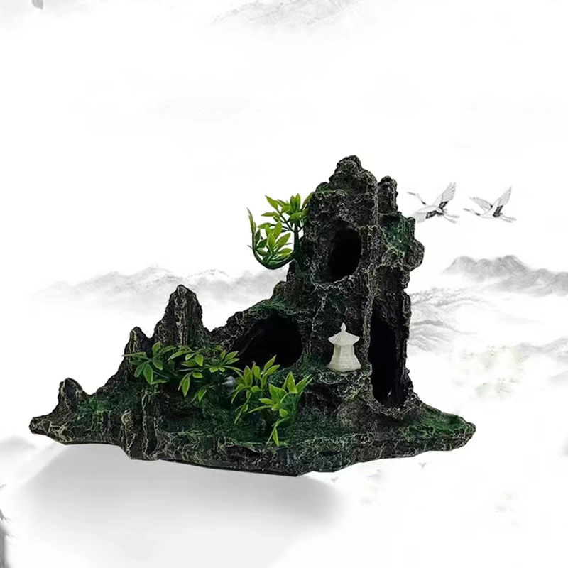 Resin Aquarium Rockery Mountai - đánh giá và giá Aquarium Driftwood