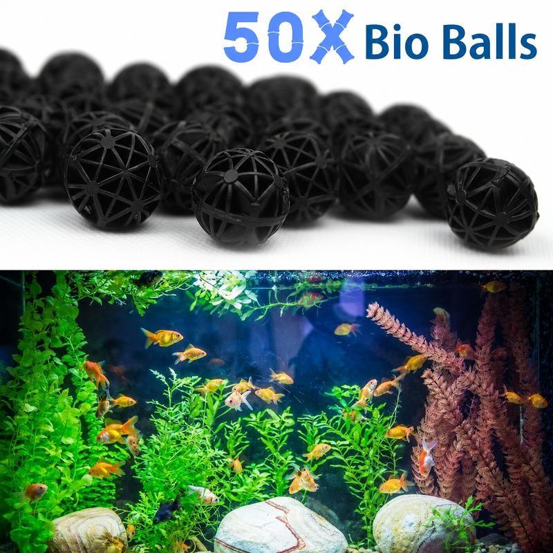 50Pcs 16mm Aquarium Bio Filter - đánh giá và giá Aquarium Fertilizer