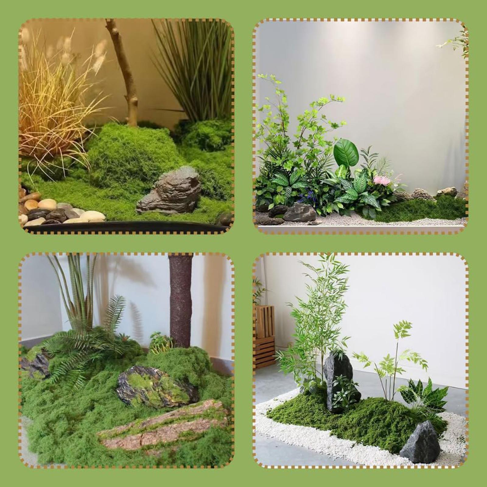 Artificial Green Plants Outdoo - đánh giá và giá Aquarium Moss