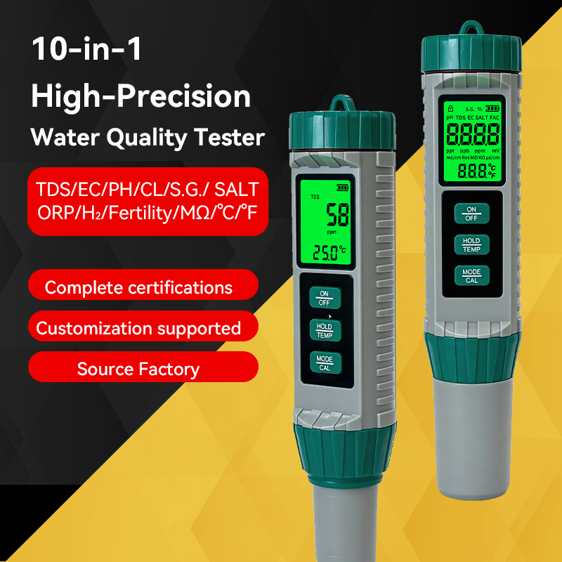 Digital PH Meter 10 in 1 Water - đánh giá và giá Aquarium Fertilizer