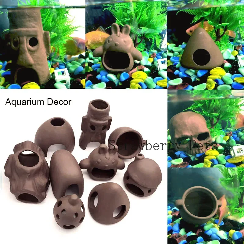 Ceramic Aquarium Decoration Fi - đánh giá và giá Aquarium Plants Live