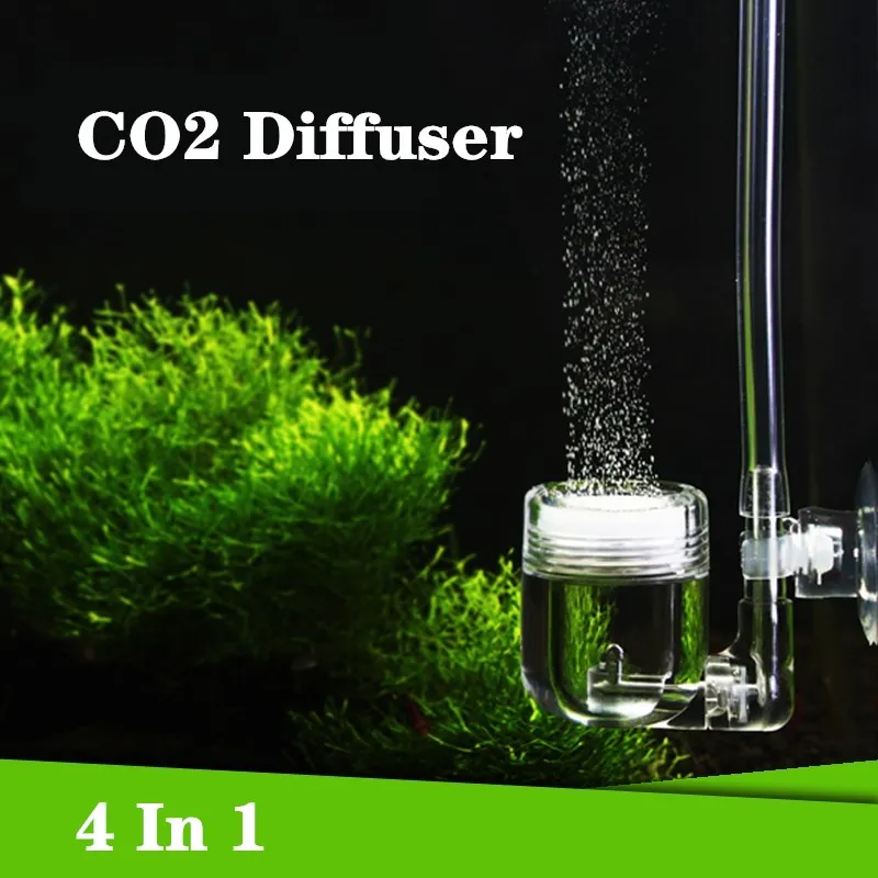 Aquarium 4 in 1 CO2 Diffuser G - đánh giá và giá Live Plant Aquarium