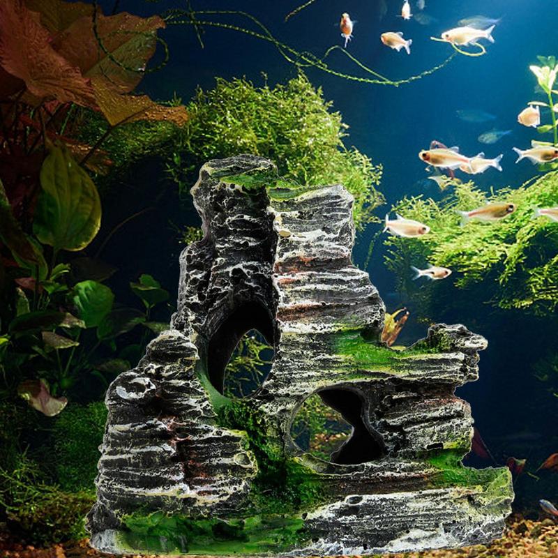 Aquarium Sandstone Decoration  - đánh giá và giá Aquarium Plants Live