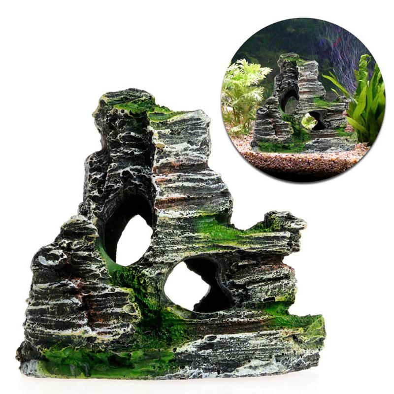 Aquarium Sandstone Decoration  - đánh giá và giá Aquarium Plants Live