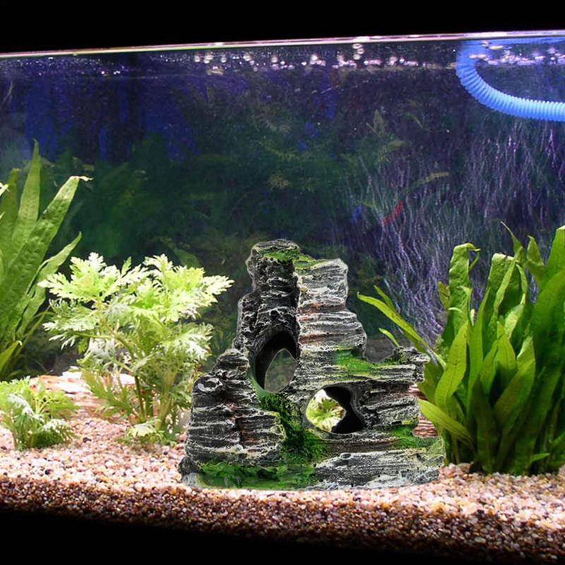 Aquarium Sandstone Decoration  - đánh giá và giá Aquarium Plants Live
