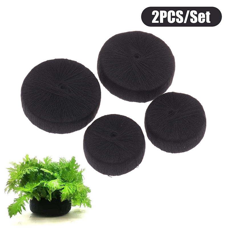 ~2Pcs Black Fish Tank Water Gr - đánh giá và giá Aquarium Plant Substrate