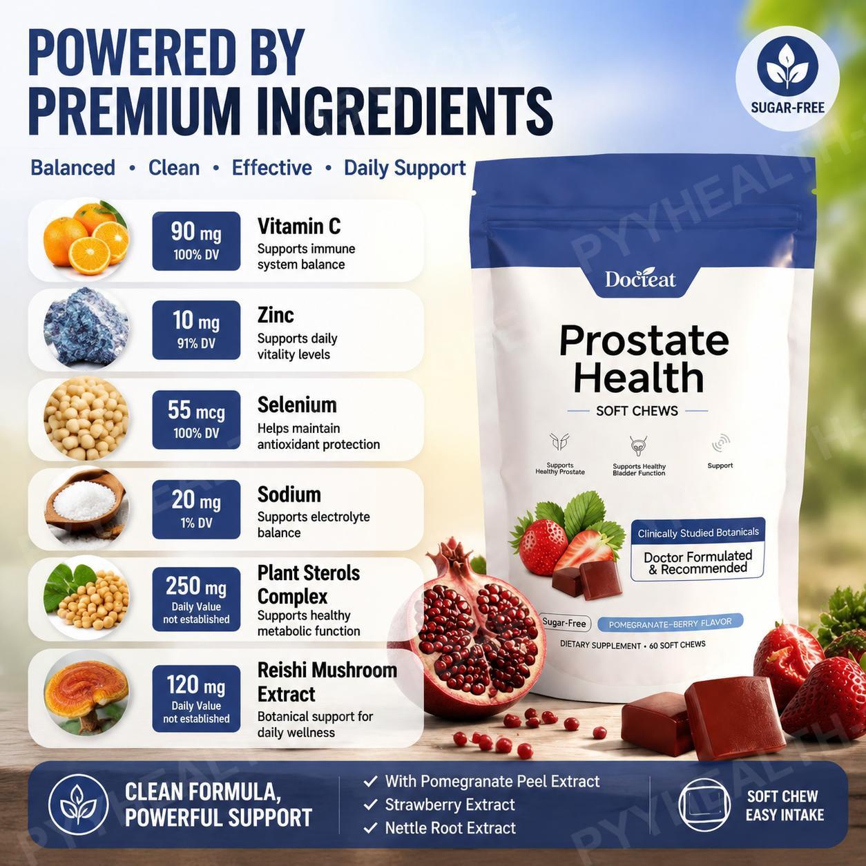 Docteat Men’s Prostate Wellnes - đánh giá và giá Planted Tank