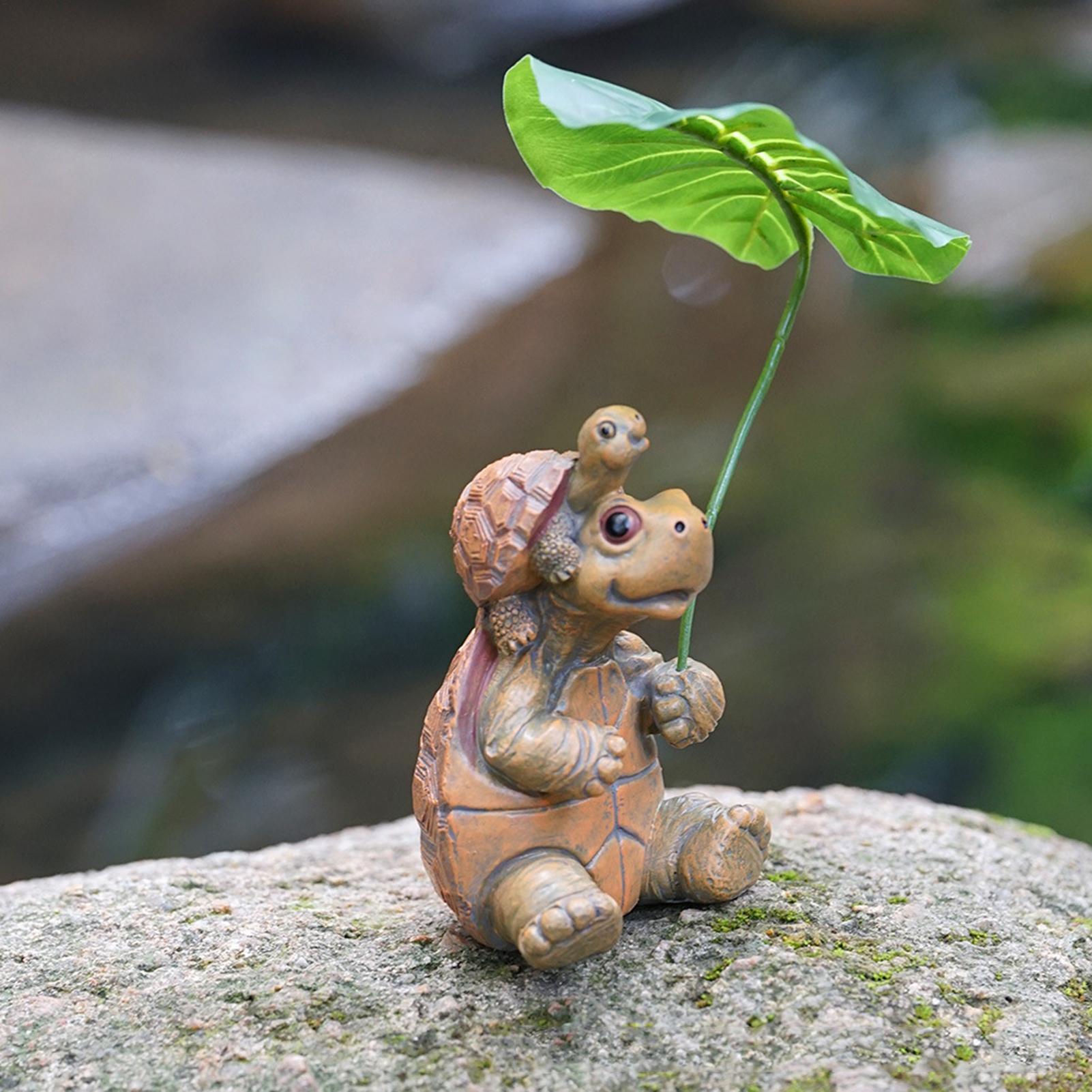 Turtle Figurine Fish Tank Deco - đánh giá và giá Plant Aquarium Pot
